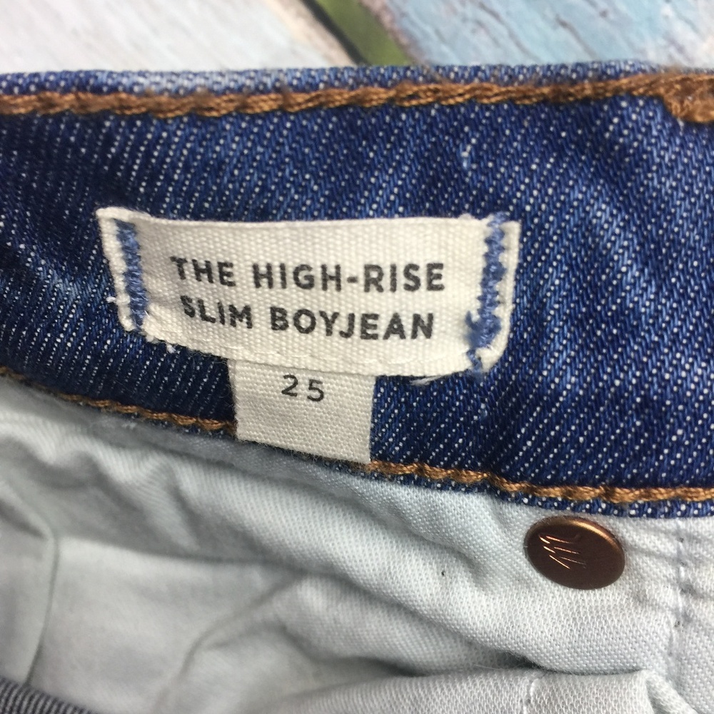 NWT Madewell slim boyjean: painter edition - Picture 8 of 8